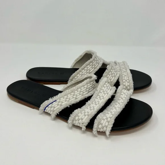 Rothy’s | Sea Shell Fringe, Triple Band Sandal - EUC - Picture 2 of 7